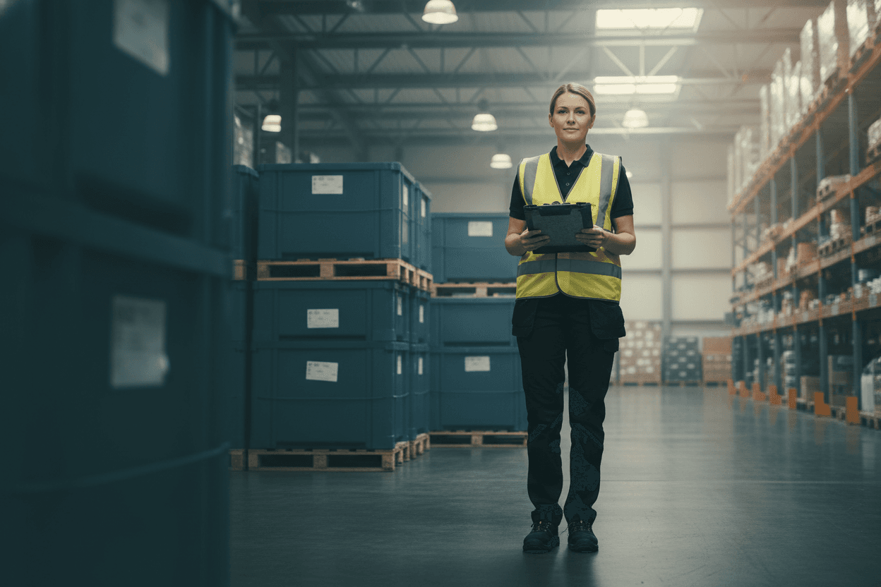 In the warehouse